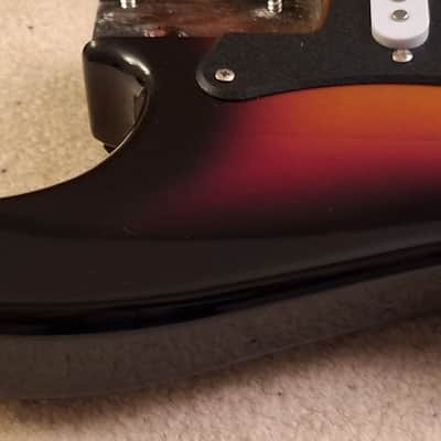 Stratocaster Body Fully Loaded Sunburst w/neck plate + Extras image 7