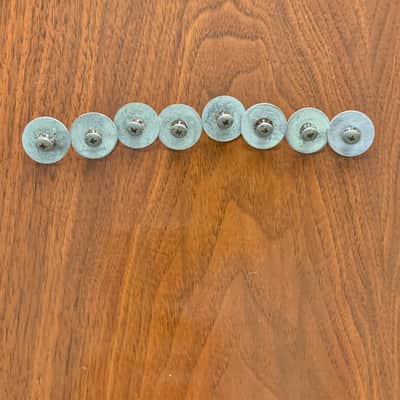 60’s PREMIER SNARE DRUM LUGS - Set of 8 with Inserts & Screws / Washers - EXCELLENT CONDITION image 5