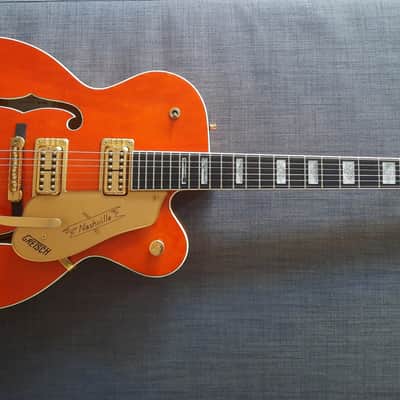 1989 Gretsch 6120W Nashville Chet Atkins Western Orange w/ FilterTrons & Case image 1