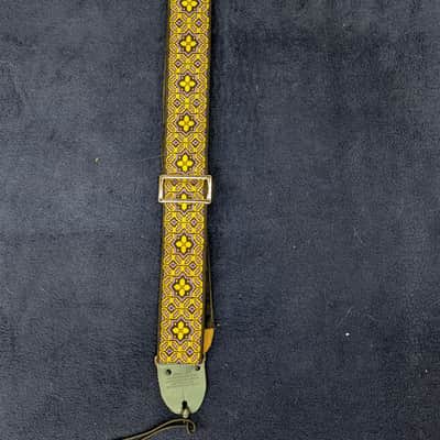 Vintage Bobby Lee "No Scratch" Hootenanny Woven Guitar Strap image 3