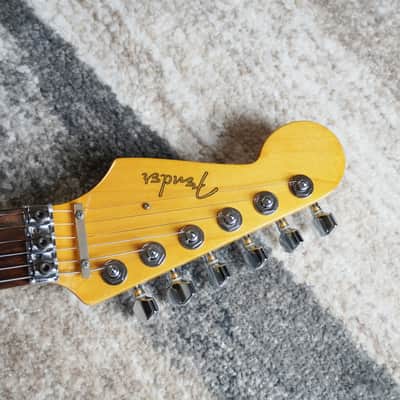 1983 Fender Japan JV ST62-65 Left-Handed Stratocaster MOD Floyd Rose FRT-3 EMG SA MIJ image 5