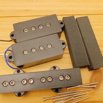 G.M. PJ Bass Hex Pole Pickup Set image 4