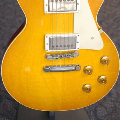 Gibson Murphy Lab 1958 Les Paul Standard Lemon Burst Heavy Aged image 3