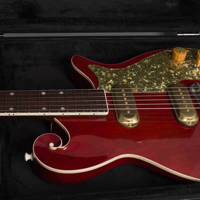 Premier E-722 Solid Body Electric Guitar (2025), ser. #03, original black tolex hard shell case. image 14