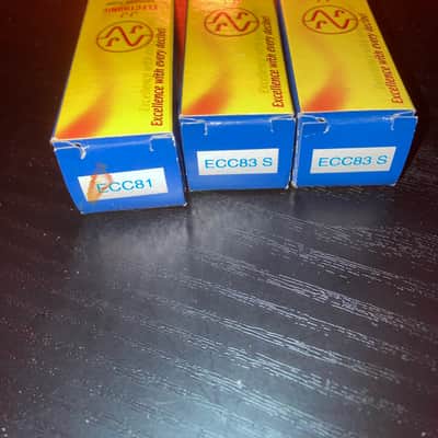 NEW JJ Electronic ECC81 / 12AT7 Preamp Tube - !!! ONE piece image 1