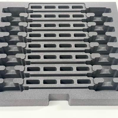 Custom Foam Insert for Rack Drawer fits 16 Shure ADXR Axient Digital PSM IEM Wireless In-Ear Bodypacks image 2