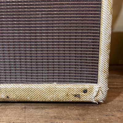 1956 Fender Deluxe 5E3 15w 1x12” Tube Amp (VIDEO! Bill Carruth Repairs, Ready to Go!) image 4
