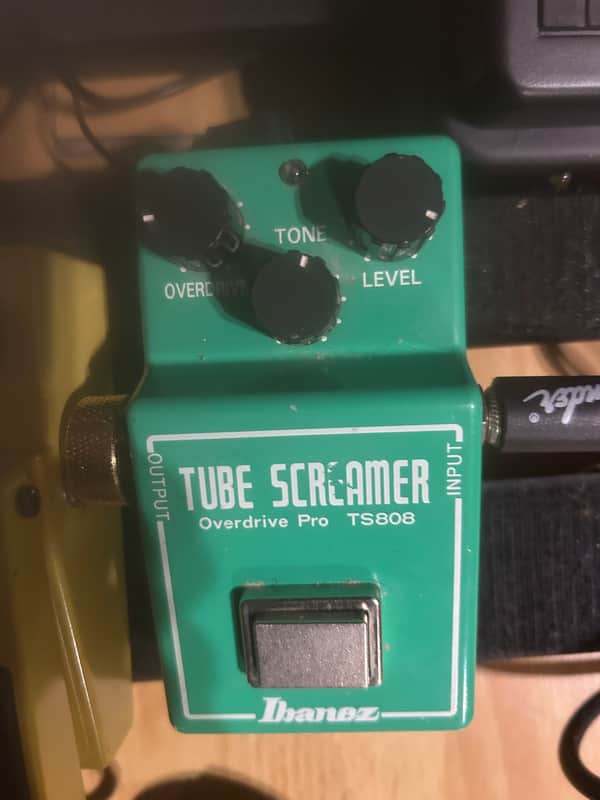2004年 Ibanez Tube Screamer TS808 Ibanez TS808 Vintage Tube Screamer Reissue Overdrive Pedal