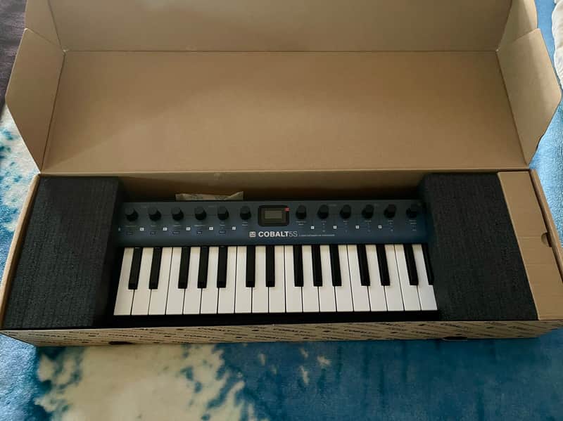 Modal Electronics COBALT5S 5-Voice Extended Virtual Analog Synthesizer 2022 - Present - Blue / Black image 1