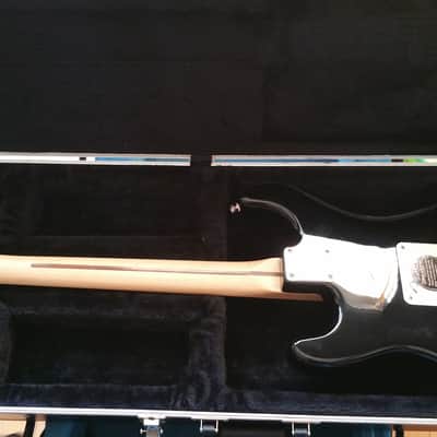 Fender Standard Stratocaster HSS, MIM Fat Strat 2004/2005 Black image 4