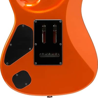 Ibanez AZ2402 Prestige Electric Guitar, Roasted Maple Fingerboard, Roadster Orange Metallic image 3