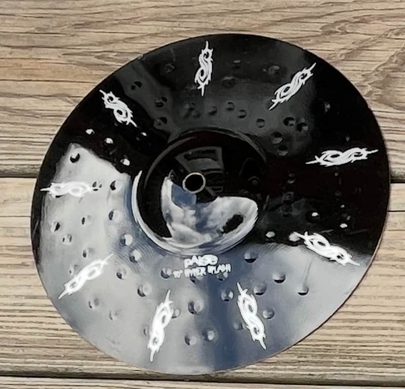 Paiste Alpha II 10" Hyper Splash 2014 - Black Colorsound image 1