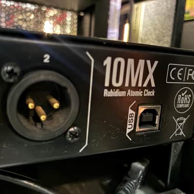 Antelope Audio 10MX Rubidium Atomic Master Clock 2020 - Present - Silver / Black image 3