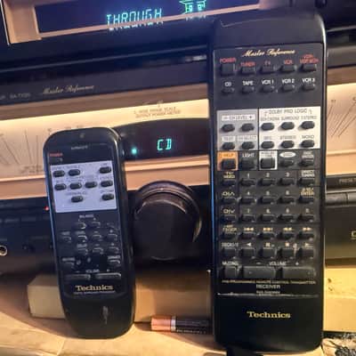 Technics SA-TX30 High End Receiver, SH-AC300 digital surround processor w remote image 23