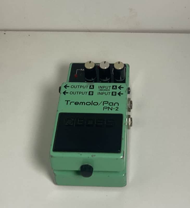 Boss PN-2 Tremolo/Pan (Silver Label) 1990 - 1995 - Green image 1