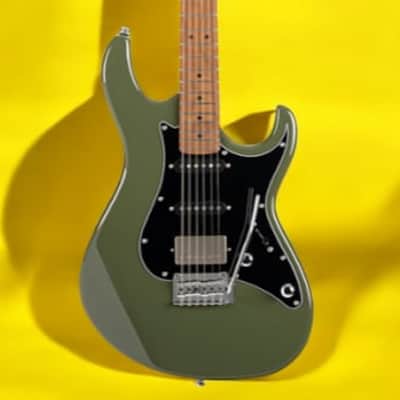 Cort G250SEODG G Series 250SE Electric Guitar. Olive Dark Green image 1
