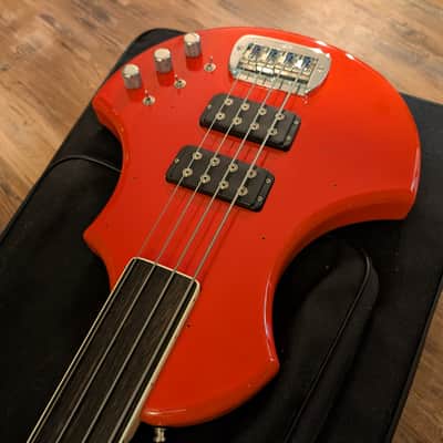 G&L USA Custom Order 4 String Fretless Bass Guitar One Off 2000s 8.12Lbs Fullerton Red image 7