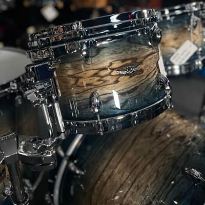 Tama STAR Walnut 10/12/16/22" Drum Set Kit in Indigo Japanese Sen Burst Finish image 5