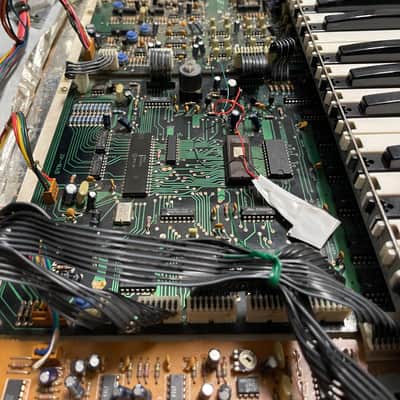 Kawai SX-210 61-Key Analog Synthesizer 1983 - Black / Wood image 17