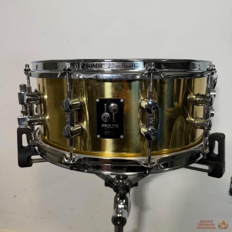 Sonor Prolite 14x6 Brass Snare Drum image 1