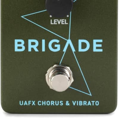 Universal Audio UAFX Brigade Chorus and Vibrato Effects Pedal (UABrigaded1) image 1