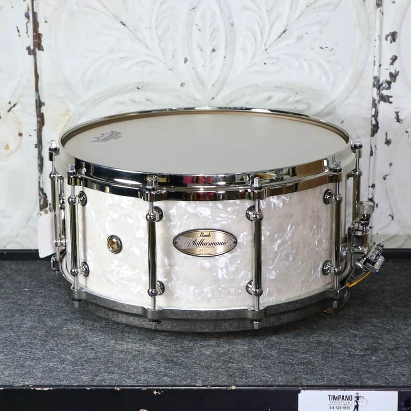 Pearl Philharmonic 8-ply Maple Concert Snare Drum 14X6.5in image 1