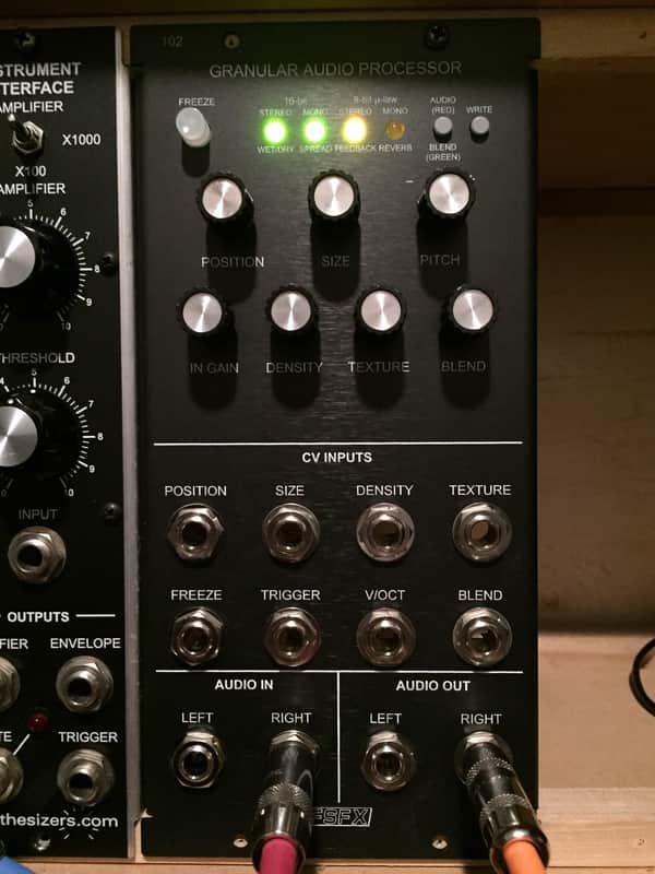 Mutable Instruments Clouds for Moog Unit 5U (aka FSFX 102: Granular Audio Processor) image 1