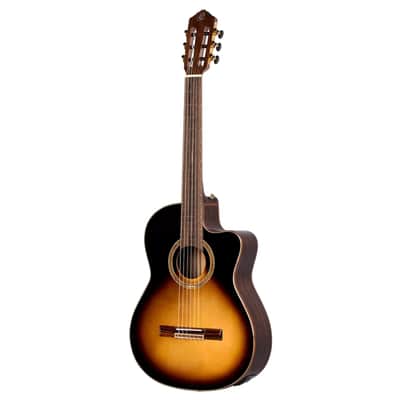 Ortega RCE158SN-TSB Slim Neck Tobacco Sunburst - 4/4 classical guitar image 10