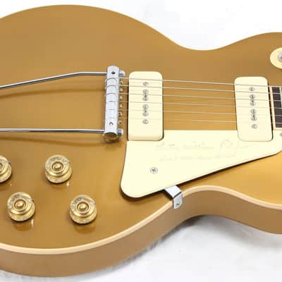 Gibson  Les Paul Signature Tribute Electric Guitar w/OHSC 2013 Gold Bullion image 5