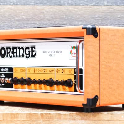 Orange Rockerverb 50 MKIII 50-Watt Twin Channel Class A/B Guitar Amplifier Head image 2