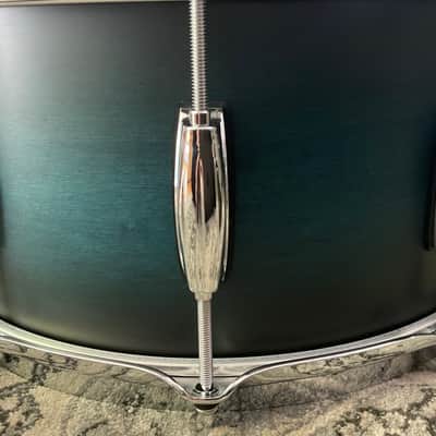 Mint Gretsch Renown 6.5X14” Satin Antique Blue Burst Snare Drum RN2-65145-SABB image 8
