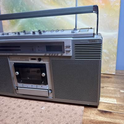 Sony CFS D7 Cassette Tape Player Deck Boombox Portable Radio AM FM Recorder image 2