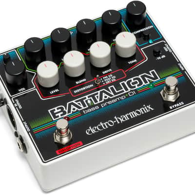 Electro-Harmonix Battalion Bass Preamp & DI Pedal (BATTALION) image 6