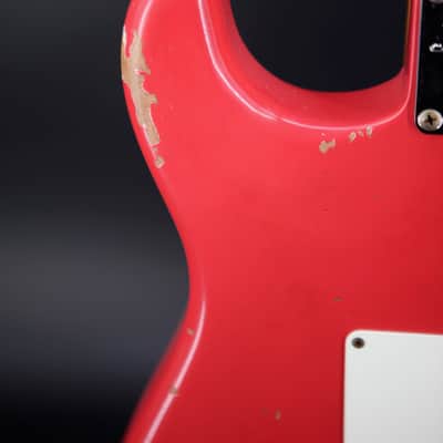 Fender Custom Shop '57 Reissue Stratocaster Relic Aged Fiesta Red image 20