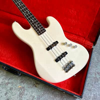 Fernandes Electric Jazz bass 1984 - Olympic white limited edition