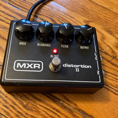 MXR Distortion II Vintage 1983 Black Box Anniversary RARE CLEAN 1983 - Black image 1