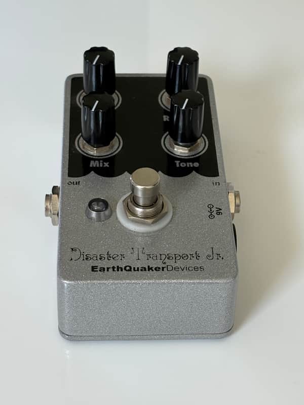 EarthQuaker Devices Disaster Transport Jr. Delay Machine First Generation - Silve/Black image 1