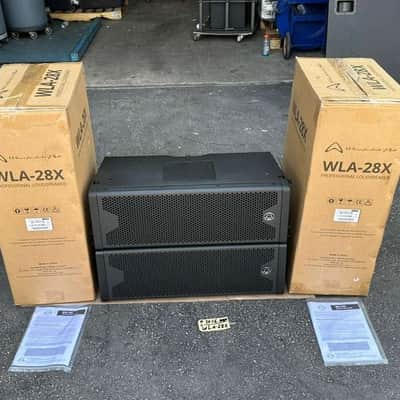 (2) Wharfedale Pro WLA-28x 2x8" Passive Line Array Speaker #7016 (THS) image 1