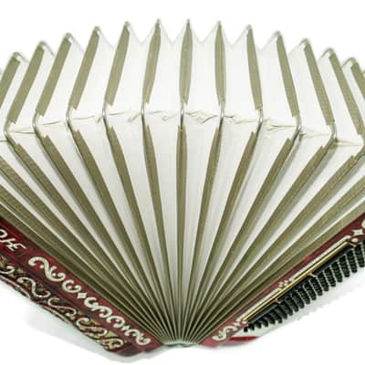 Full Size Horch DeLuxe Accordion 120 Bass, Original Concert Piano Accordion, made in Germany, New Straps and Soft Bag for Gift, 2719 image 7