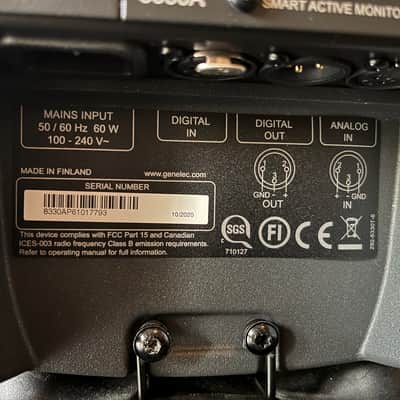 Genelec 8330A SAM Powered Nearfield Studio Monitor (Pair) - Gray image 6
