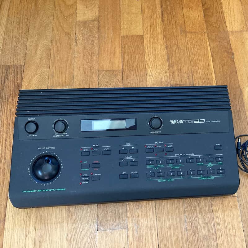 Yamaha TG33 Tone Generator / Vector Synth 1990 - Dungeon Synth image 1
