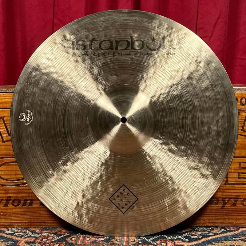 20" Istanbul Agop Traditional Crash Ride Cymbal 1852g *Video* image 1