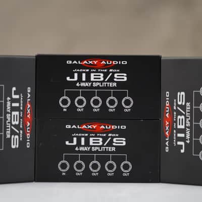 4 Galaxy Audio JIB/S 4-Way Splitters #58802 image 10
