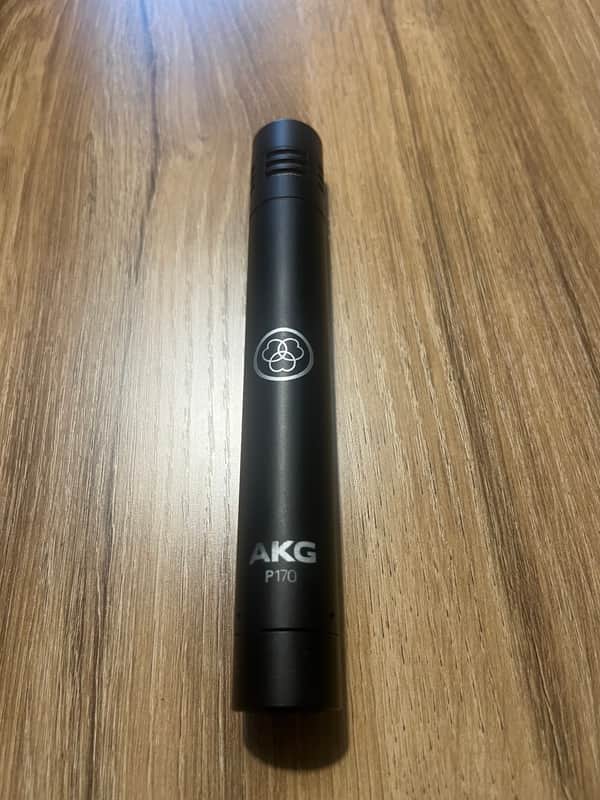 AKG P170 Small Diaphragm Cardioid Condenser Microphone 2010s - Black image 1