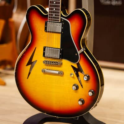 Rock N Roll Relics Lightning - Sunburst-Sunburst image 3