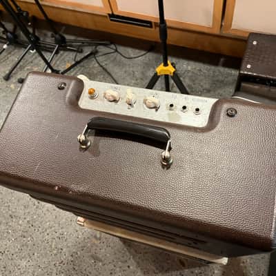 Upgraded Fender Excelsior Pawn Shop Series 13-Watt 1x15" Guitar Combo 2012 - 2013 - Brown image 4