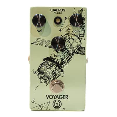 2016 Walrus Audio Voyager V1 Preamp / Overdrive Pedal – Original Version – Box & Sticker image 3