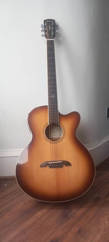 Alvarez ABT60E Baritone with Electronics 2010s - Sunburst image 1