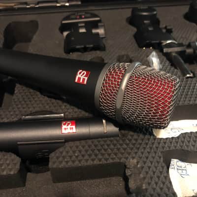sE Electronics V PACK Arena Drum Microphone Kit 2019 - Present - Black image 6