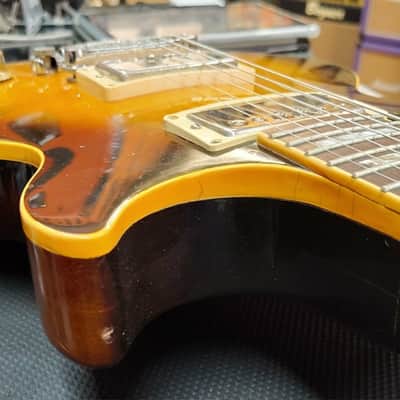 🏆 1976 Gibson Les Paul Standard – Tobacco Sunburst – All Original Glory image 13